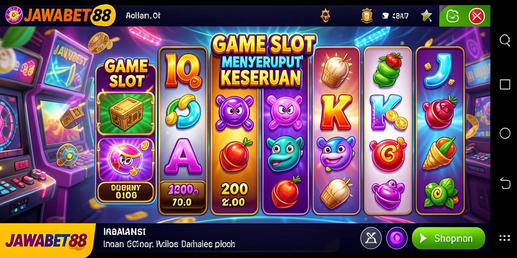 Tampilan gameplay Slot JAWABET88 yang seru dan menarik.