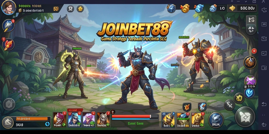 Tampilan gameplay menarik dari JOINBET88 dengan elemen strategi yang mendalam.