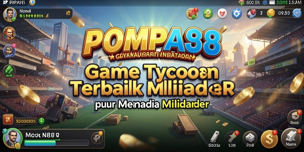 Screenshot POMPA88 yang menunjukkan gameplay seru dalam membangun bisnis.