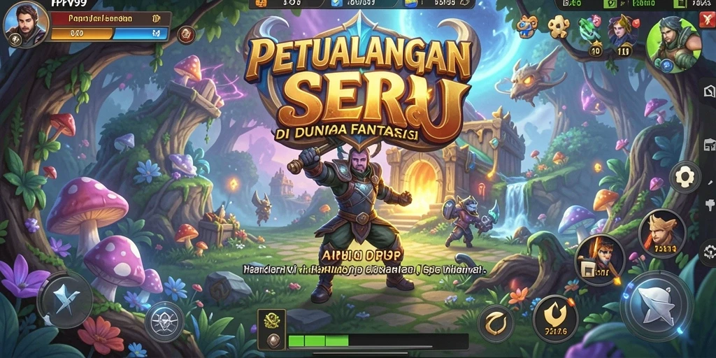 Gameplay petualangan yang seru dan penuh aksi.