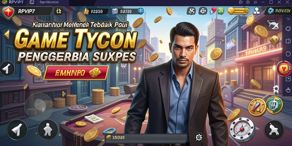 Tampilan menarik dari gameplay <strong>RPVIP7</strong> dengan elemen Tycoon yang mengasyikkan.