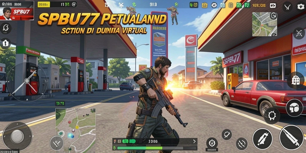Gameplay seru di SPBU77 dengan aksi penuh tantangan.